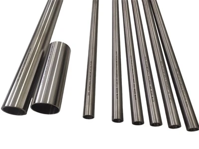 ASTM B338 Ti3Al2.5V Tiub Aloi Titanium Lancar